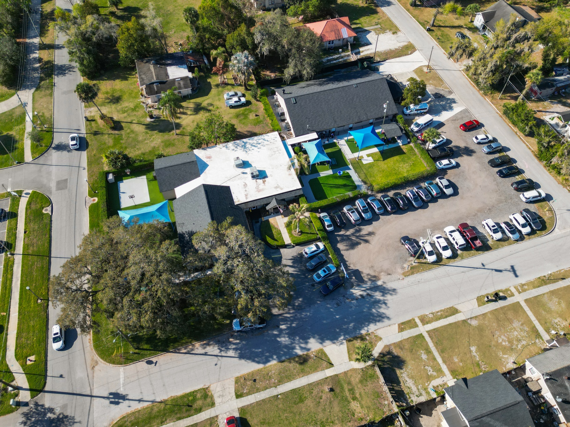 Aerial view of ACA campus